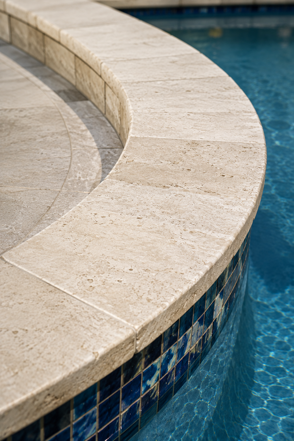 Pool coping options